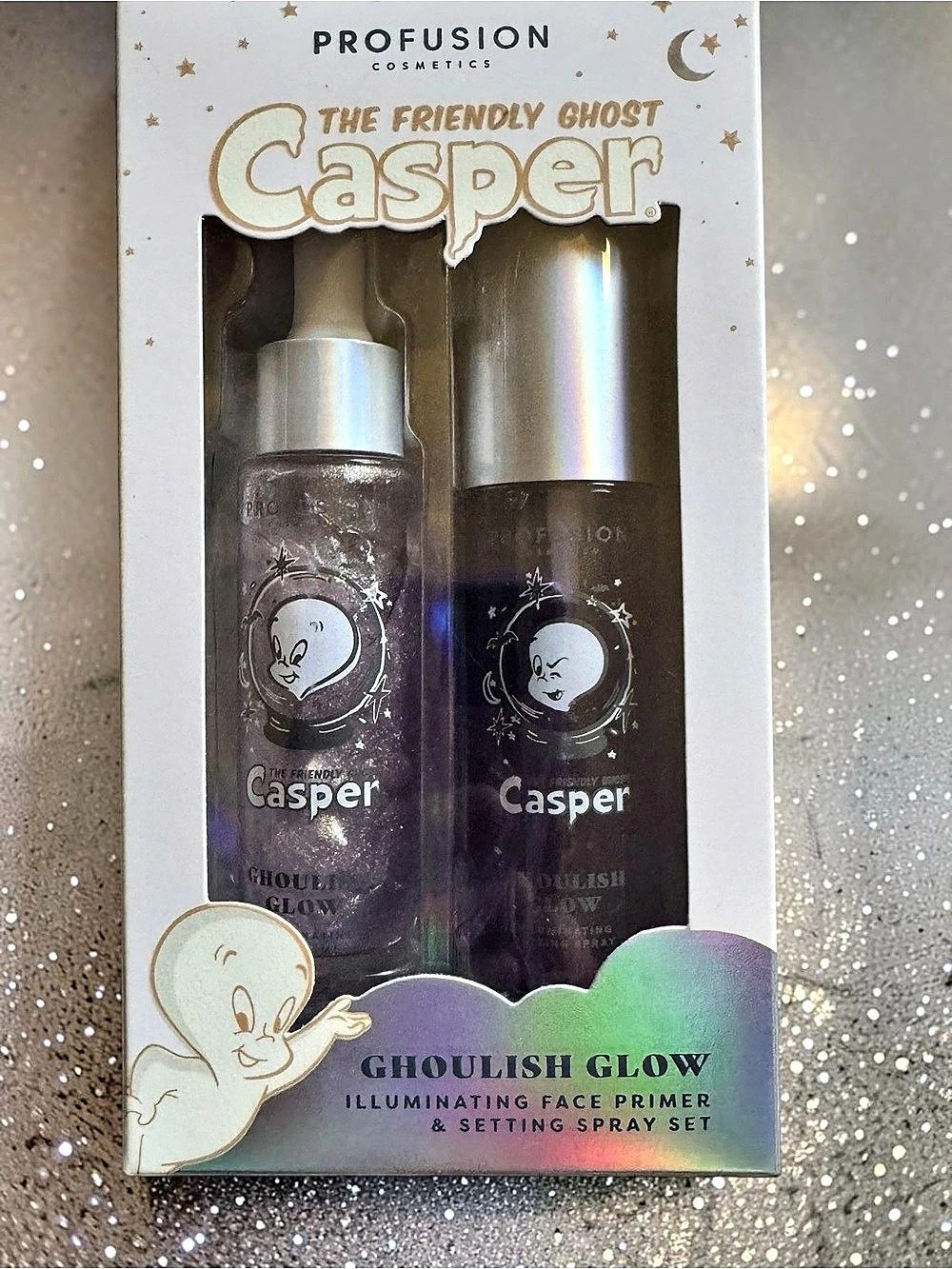 Profusion Ghoulish Glow Illuminating Face Primer & Setting Spray Set Makeup Set